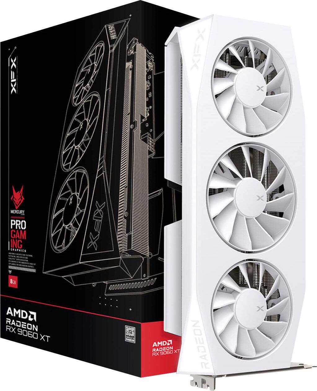 X=IX  
X=X  
X  
MERCURY PRO GAMING GRAPHICS  
8GB  
AMD RADEON RX 9060 XT  
AMD RADEON RX 9060 XT