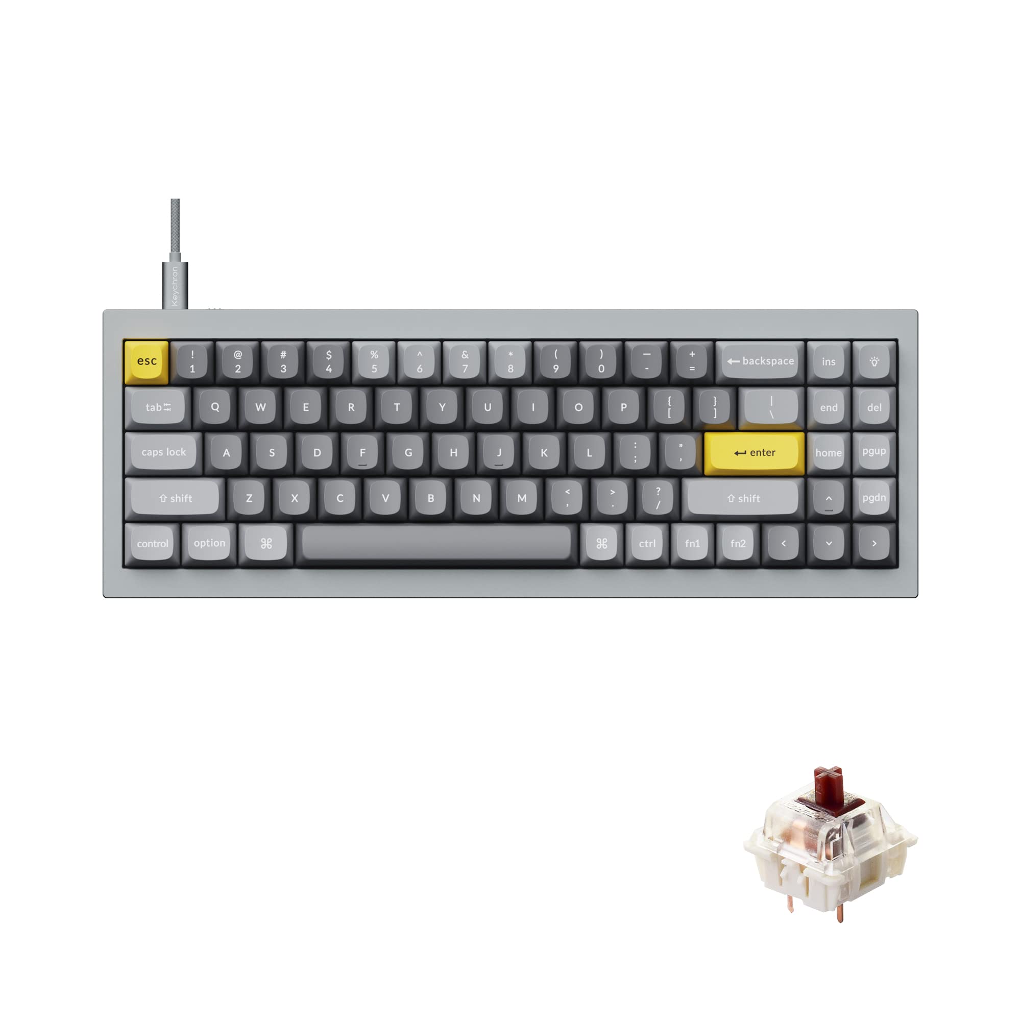 Gateron G Pro Brown Switch - Grey
