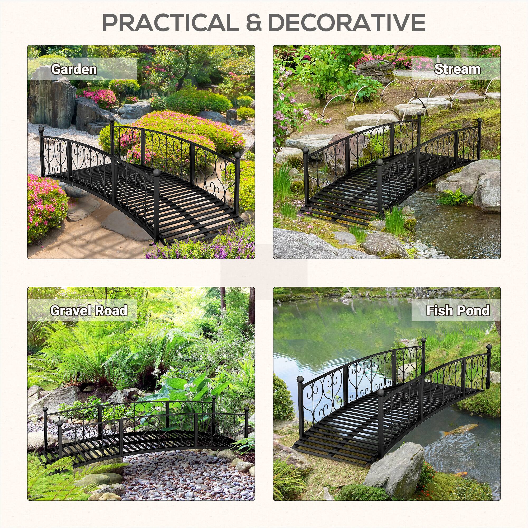 PRACTICAL & DECORATIVE

- Garden
- Stream
- Gravel Road
- Fish Pond