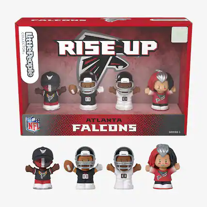 FALLUNS COLLECTOR... RISE UP LittlePeople AL 00 00 NFL ATLANTA FALCONS SERIES 1 ATS 00 mA