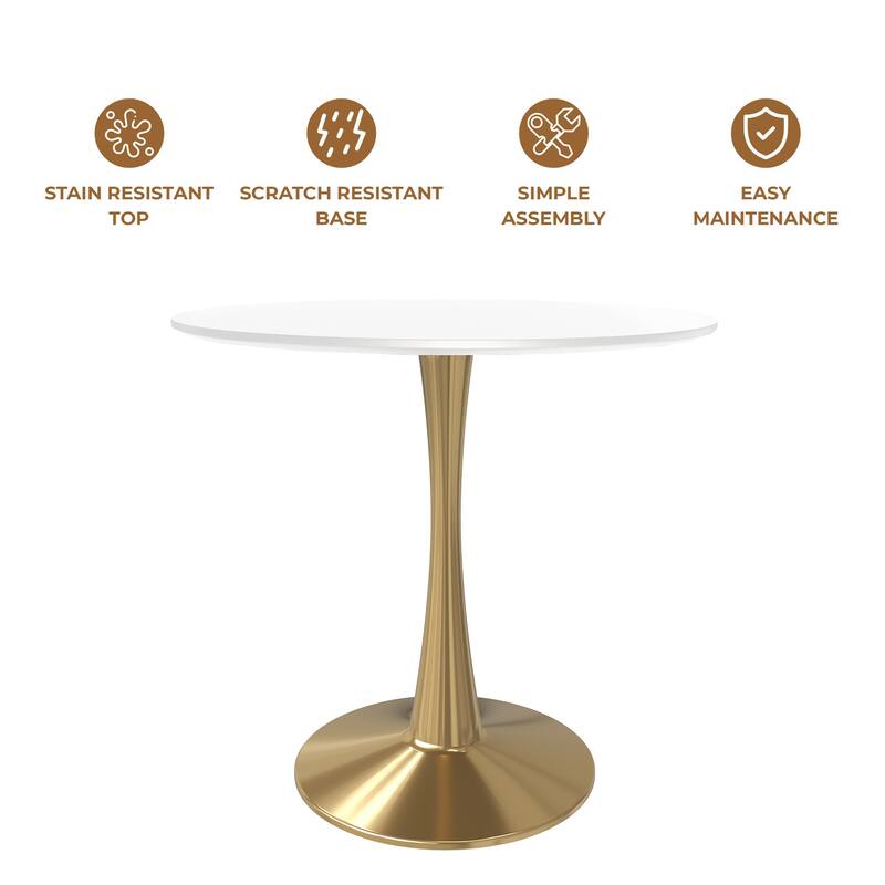 STAIN RESISTANT TOP  
SCRATCH RESISTANT BASE  
SIMPLE ASSEMBLY  
EASY MAINTENANCE