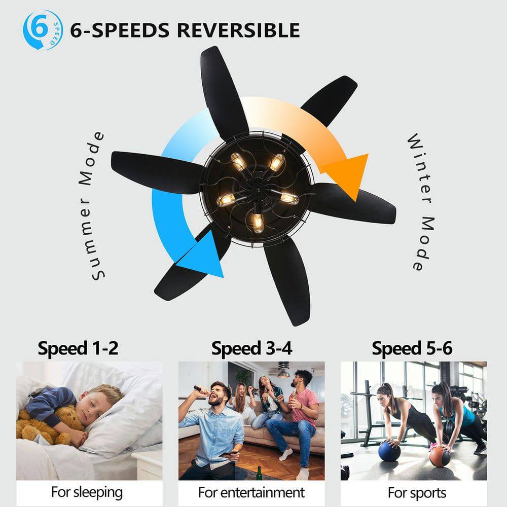 6-SPEEDS REVERSIBLE

Summer Mode
Winter Mode

Speed 1-2
For sleeping

Speed 3-4
For entertainment

Speed 5-6
For sports