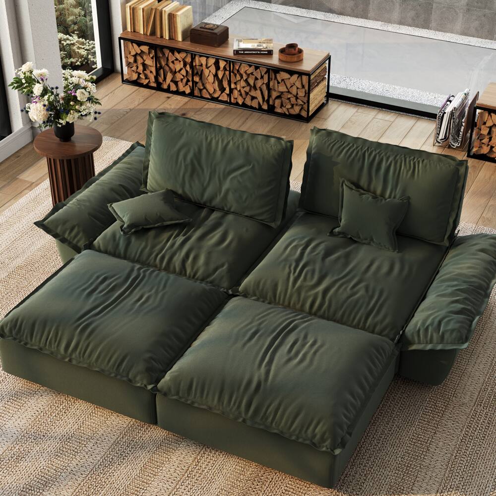 Green Suede Fabric