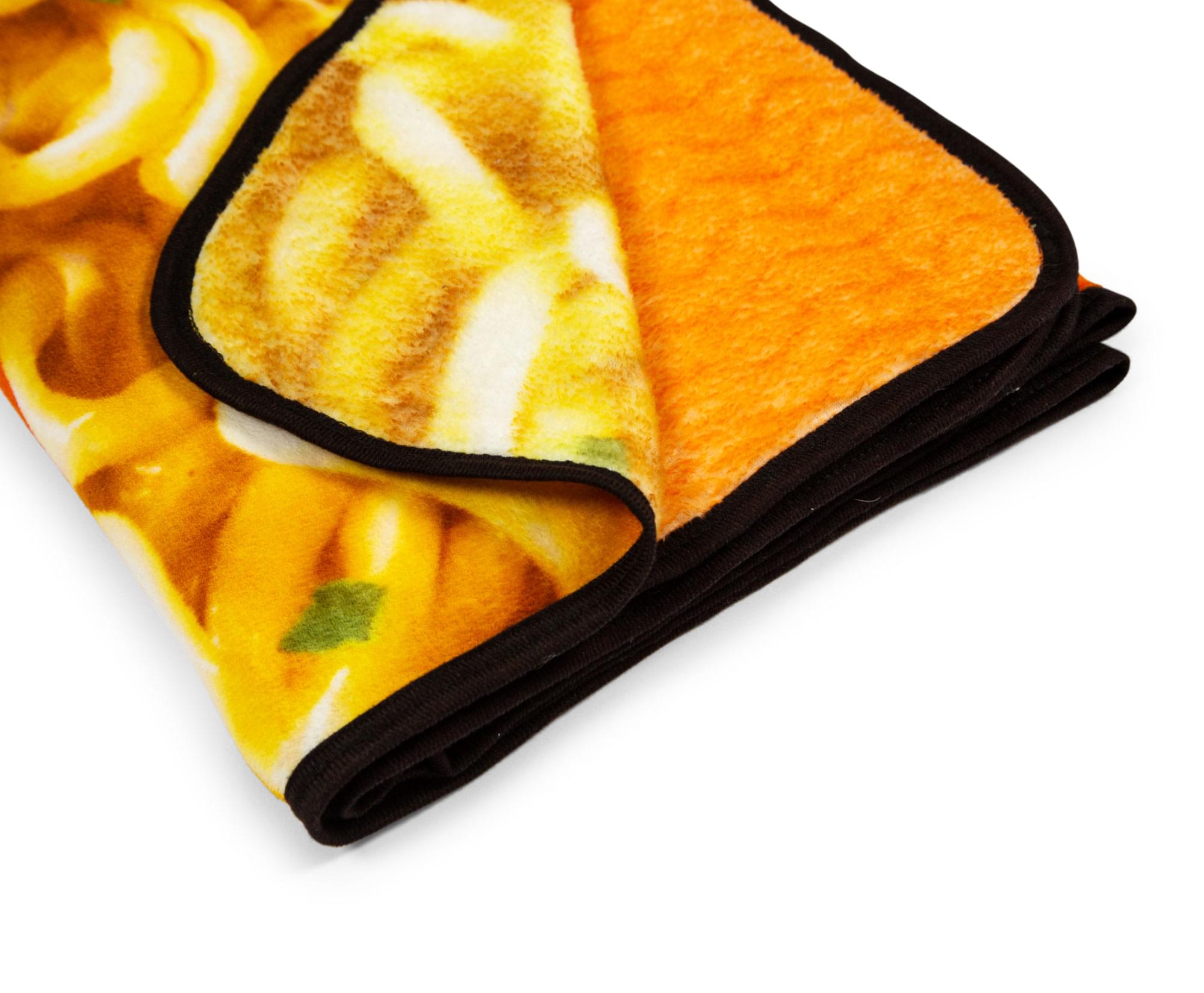 Alt View 10. H3 Sportgear - Nissin Top Ramen Chicken Flavor Microplush Throw Blanket | 45 x 60 Inches - Orange.