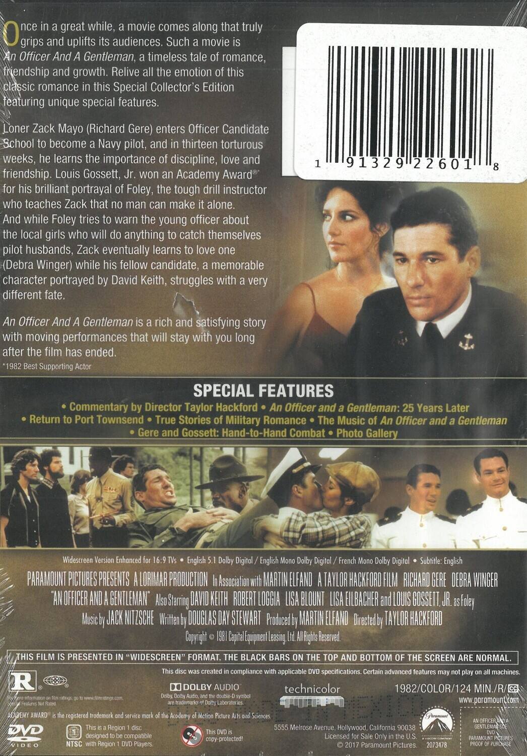 Alt View 1. An Officer and a Gentleman   - DVD.