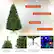 Enhanced Tree Top Eco-friendly PVC Material Hinged Design Stable & Foldable Base Bearable for Tiny Decorations 600 Tips for More Natural and Plush Tree Cross Shaped with Metal for Good Supporting 150 LED Shining Lights