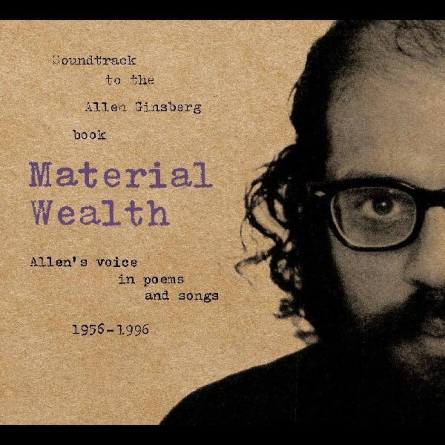 Allen Ginsberg - Material Wealth   - COMPACT DISCS [CD] price history on PriceWatchPro