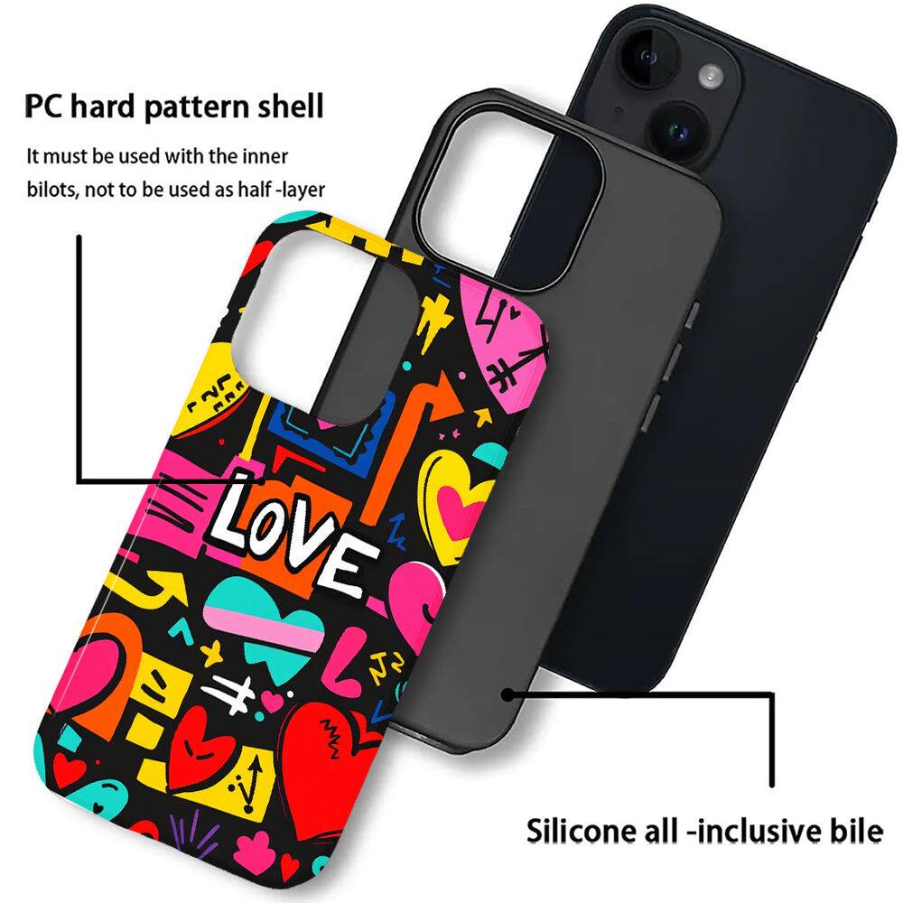 PC hard pattern shell  
It must be used with the inner bilots, not to be used as half-layer  

Silicone all-inclusive bile