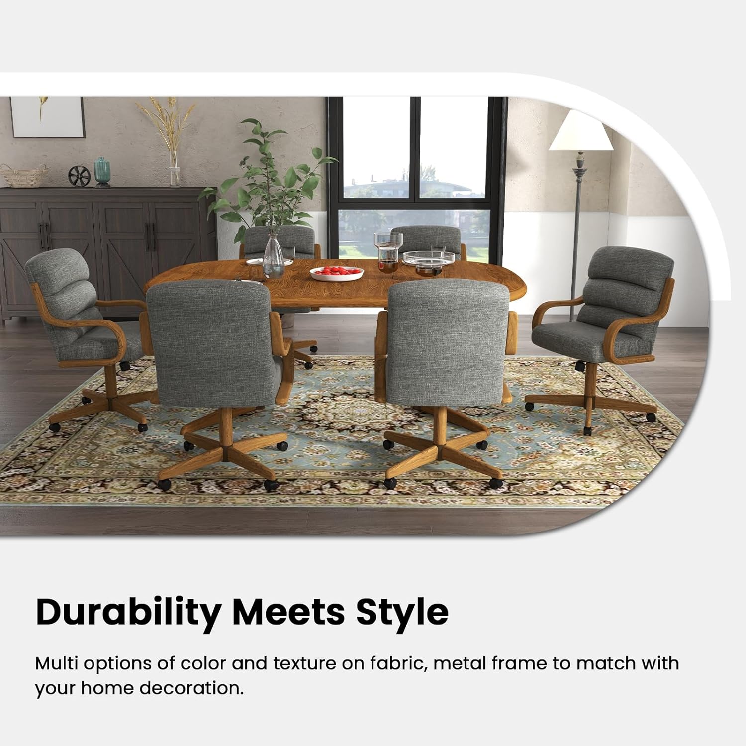 Durability Meets Style

Multi options of color and texture on fabric, metal frame to match with your home decoration.