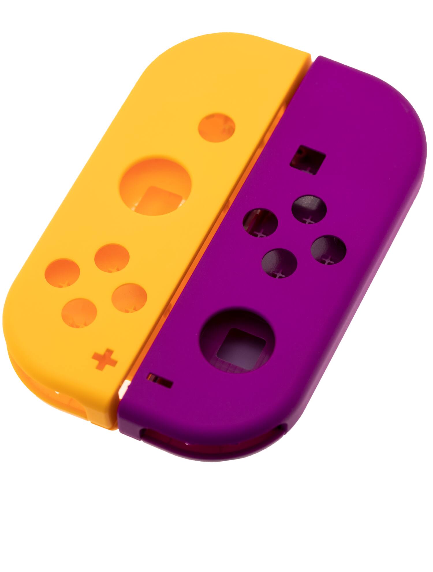 Alt View 2. MobileSentrix - Housing Shell Compatible For Nintendo Switch Joy Con Controller - Dark Red & Coral - Dark Red/Coral.