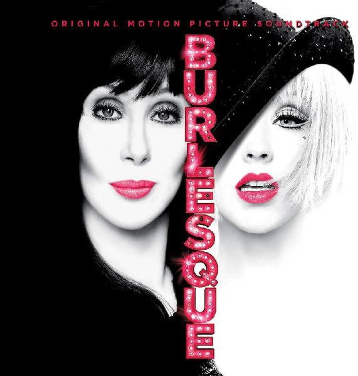 Front. Cher & Christina Aguilera - Burlesque - Original Motion Picture Soundtrack   - VINYL LP.