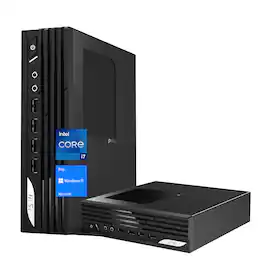 MSI - PRO DP21 Desktop - Intel Core i7-13700 with 16GB RAM, 512GB SSD + 1TB HDD - Wired Keyboard & Mouse - Windows 11 Pro - Black