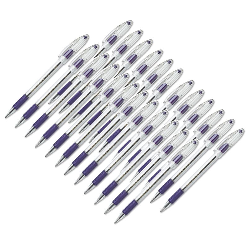 Pentel - R.S.V.P. Ballpoint Pen, Medium Point, Violet, Pack of 24