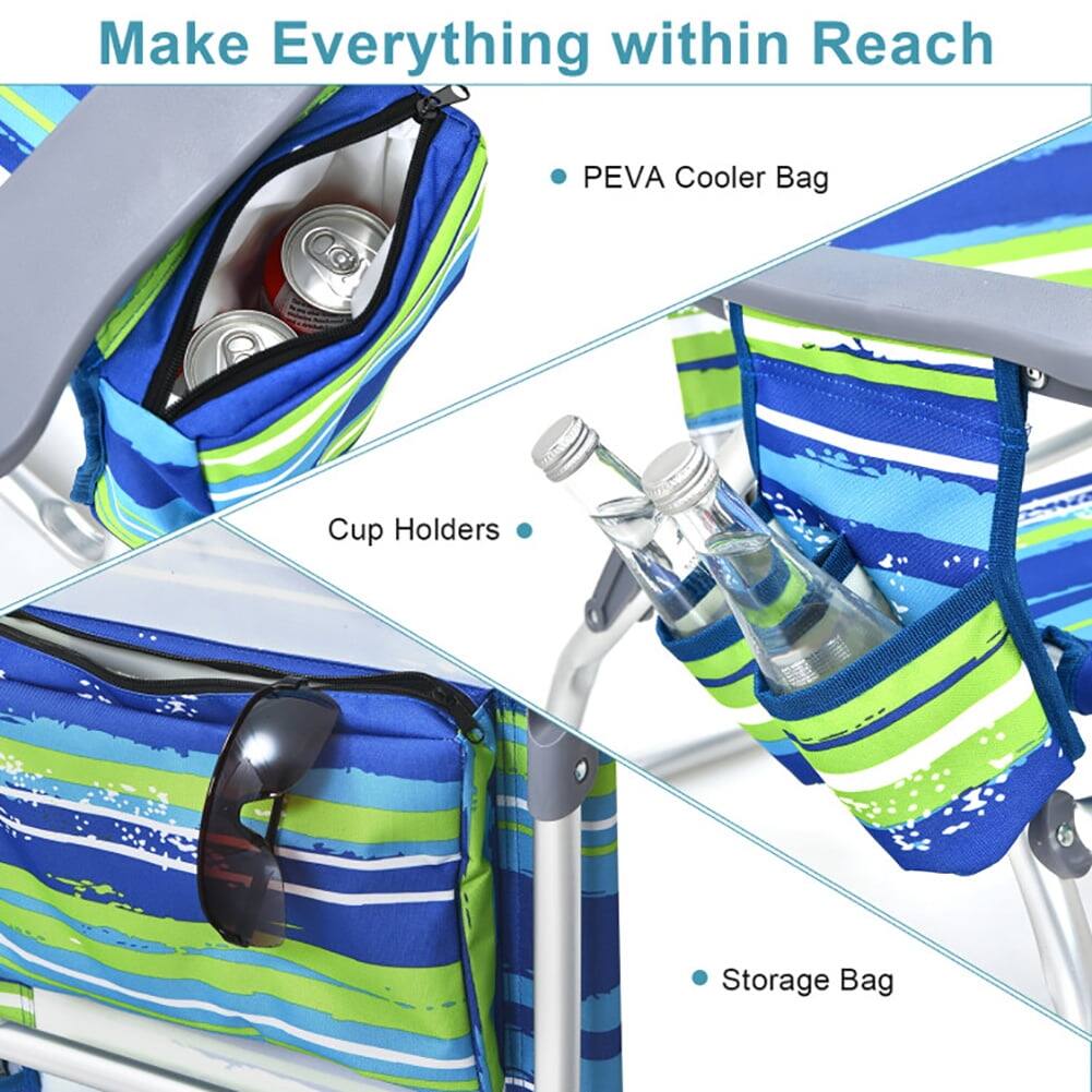 Make Everything within Reach

- PEVA Cooler Bag
- Cup Holders
- Storage Bag