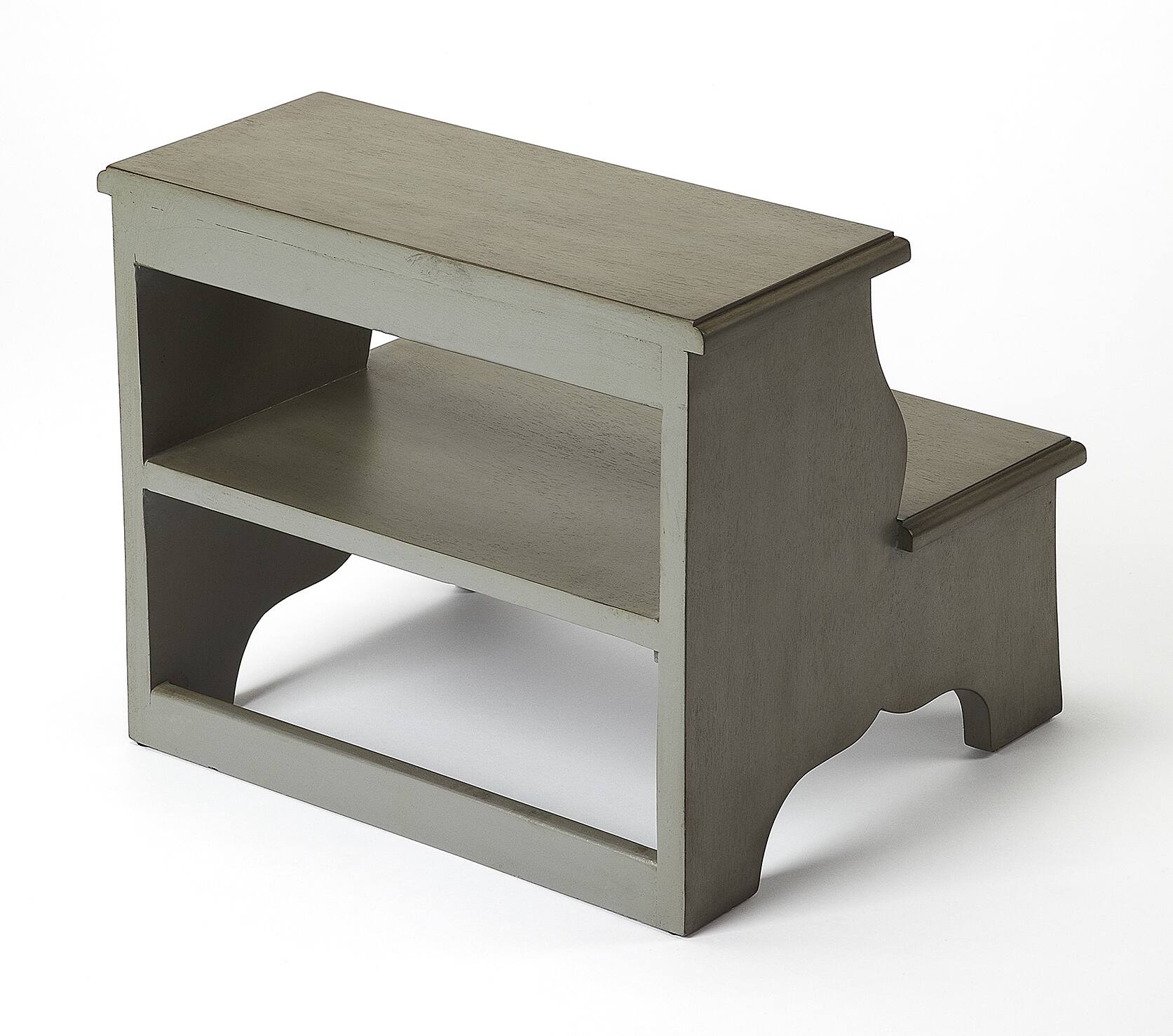Alt View 2. Butler Specialty - Melrose Step Stool - Gray.