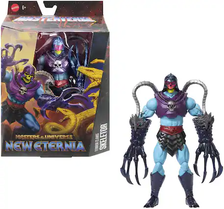 MATTEL 6+
Masters of the Universe
New Eternia
Skeletor
Terror Claws