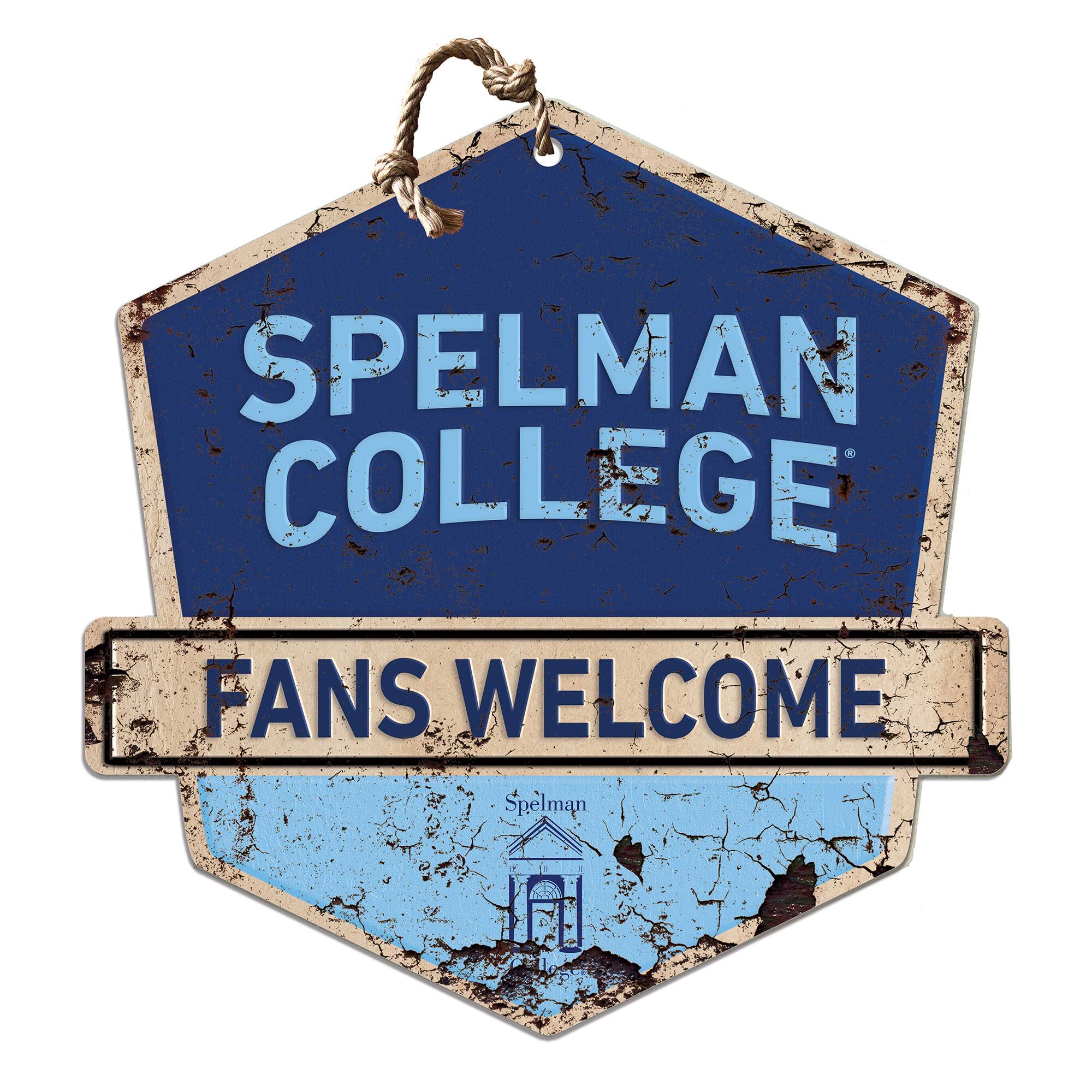 Spelman College Jaguars Fans Welcome Sign