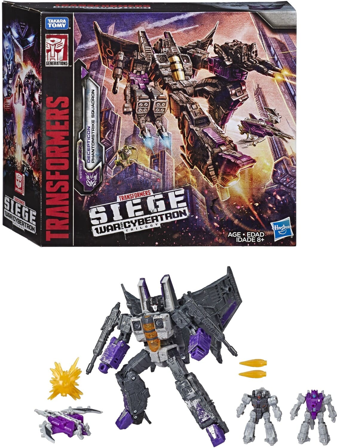 Hasbro - Collectibles - Transformers Toys Generations War for Cybertron Voyager WFC-S27 Decepticon - COLLECTIBLES - Multicolor
