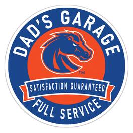 Fan Creations - Boise State Broncos 16" Dad's Garage Wood Sign - Multicolor