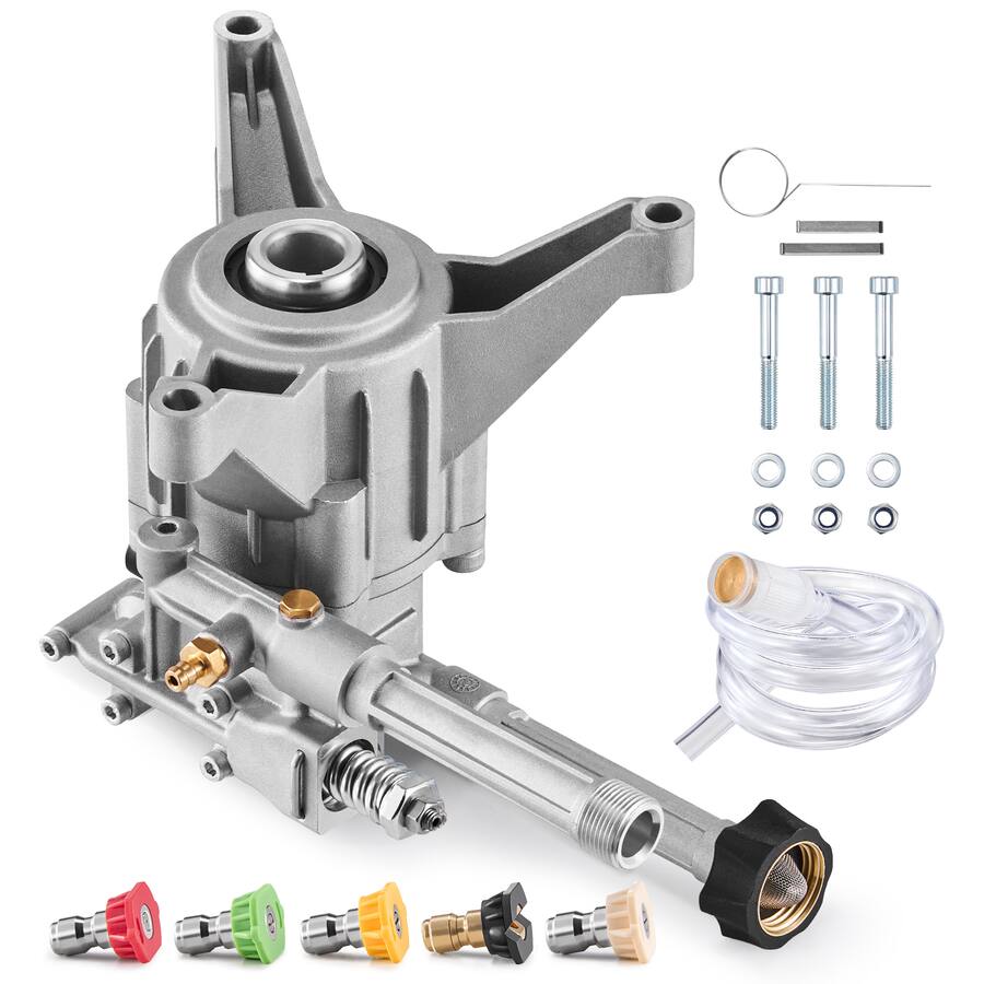 VEVOR Pressure Washer Pump, 7/8" Shaft Vertical, 3100 PSI, 2.5GPM ...