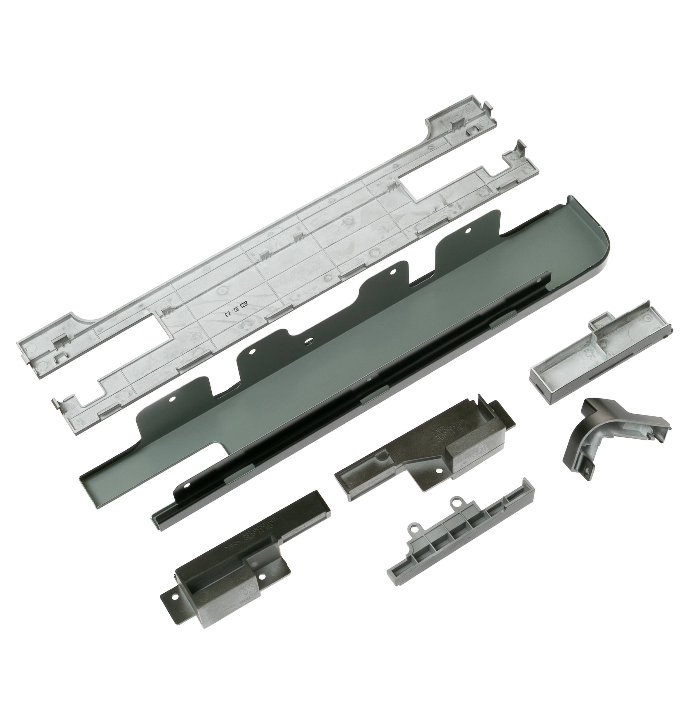 Angle. GE Profile - Door Swing Revese Kit for Steam Closet Model PFH18HSPVMC - Mirrored Carbon.
