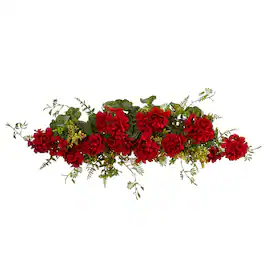 BreeBe - 32" Geranium and Berry Swag - Multi
