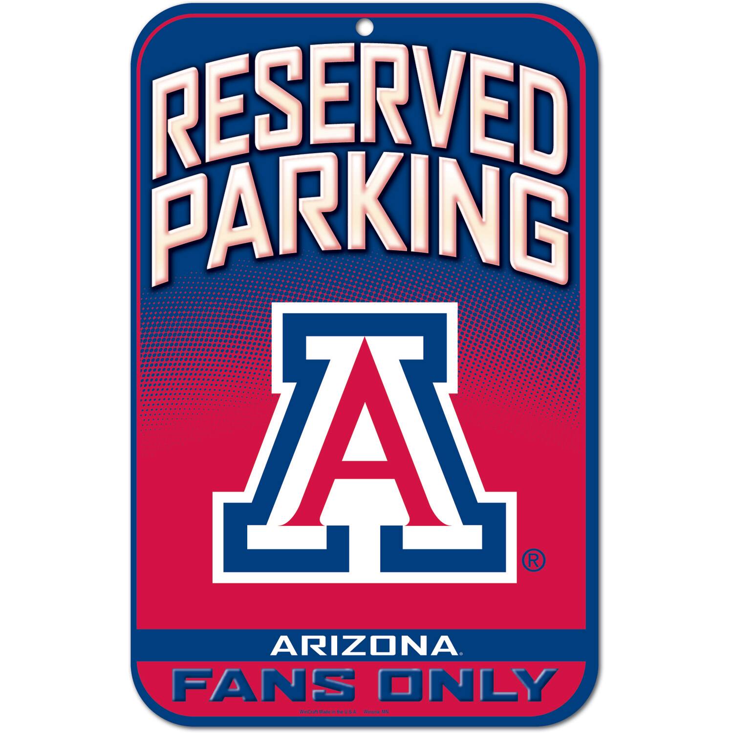Arizona Wildcats 11" x 17" Indoor/Outdoor Sign