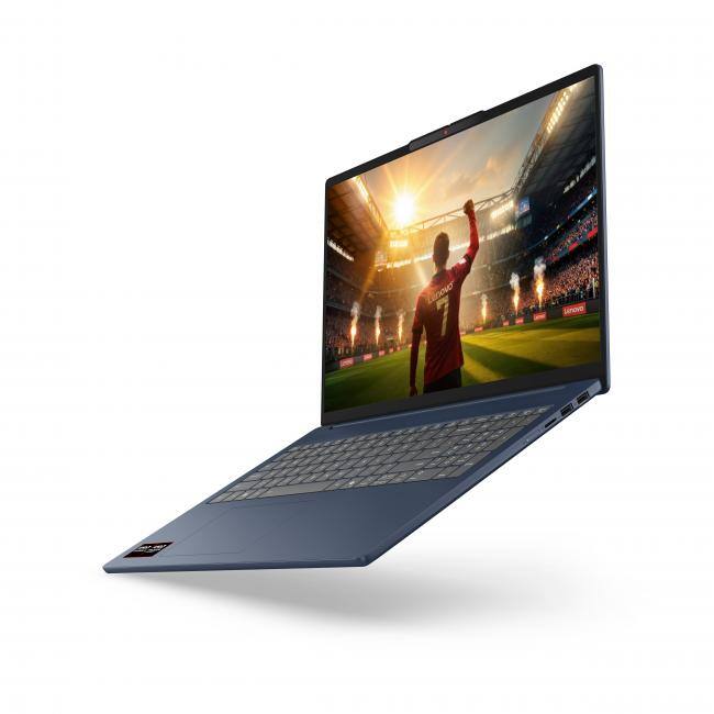 Alt View 4. Lenovo - Lenovo IdeaPad Slim 5a 16" WUXGA IPS Touchscreen Copilot+ PC AMD Ryzen AI 5 430 16GB RAM 1TB SSD Cosmic Blue - Cosmic Blue.