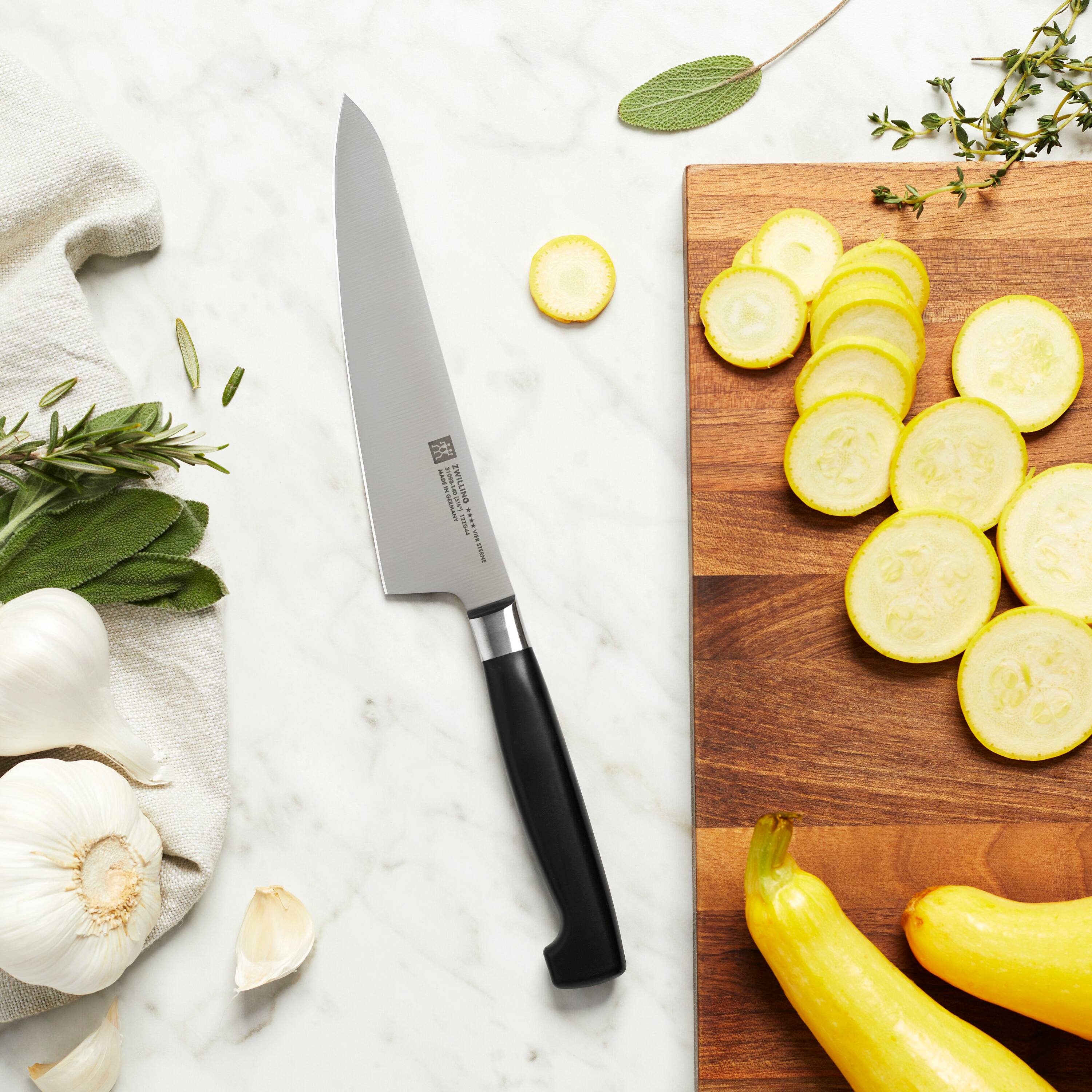 Alt View 1. ZWILLING - ZWILLING Four Star 5.5-inch Prep Knife - Stainless Steel.