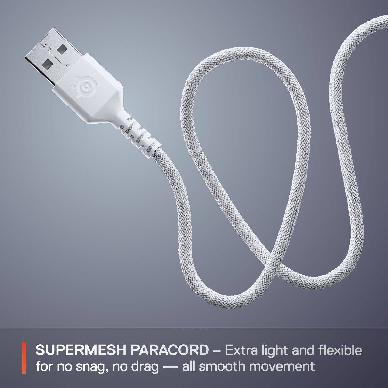 I R S?T SUPERMESH PARACORD - Extra light and flexible for no snag, no drag - all smooth movement.
