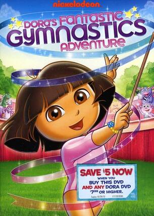 Front. Dora the Explorer: Dora's Fantastic Gymnastic Adventure - DVD.