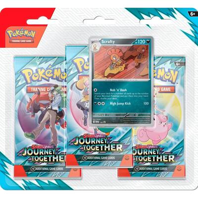 Pokémon Pokemon TCG: Scarlet & Violet Journey Together Scrafty 3 Pokémon Pokemon TCG: Scarlet & Violet Journey Together Scrafty 3