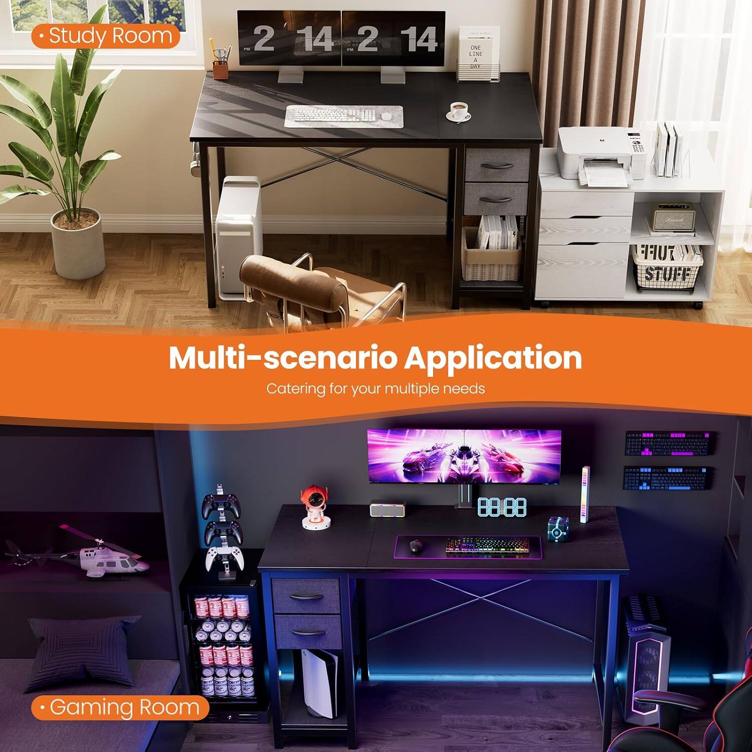 Study Room

PM 2 14 PM 2 14

ONE LINE % DAY

TUFF STUFF

Multi-scenario Application Catering for your multiple needs

Gaming Room
