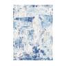 VEVOR - Area Rug, 5 x 7 ft Large Washable Rug, Non-Slip and Tear-Resistant Soft Carpet, Pet & Child Friendly Modern Area Rugs - Blue