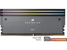 DOMINATOR TITANIUM // DDR5
Intel® XMP Ready
AMD EXPO MEMORY OVERCLOCKING PROFILE