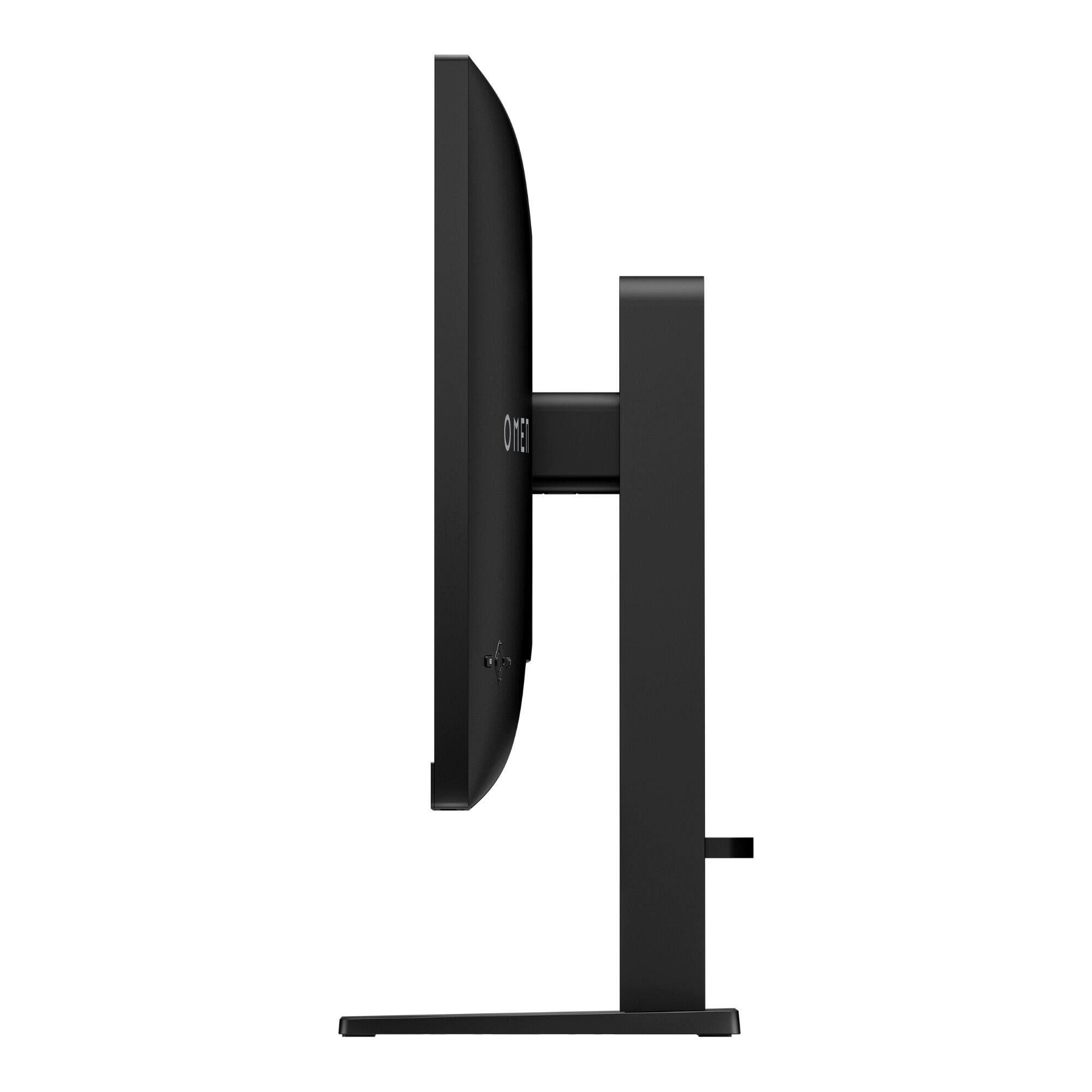 Alt View 4. HP OMEN - 31.5" IPS UHD 144Hz FreeSync and G-SYNC Compatible Smart Gaming Monitor with Adjustable Height (DisplayPort, HDMI) - Black.