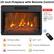 23-Inch Fireplace with Remote Control
4800 BTU
- Heats in 3 seconds!
- Heats up to 400 square feet.
Features:
- 3D Flame Effect
- 62°F - 82°F
- 0.5-6 Hours Timer
- 3 Levels of Brightness
- Overheating Protection
- Energy Saving