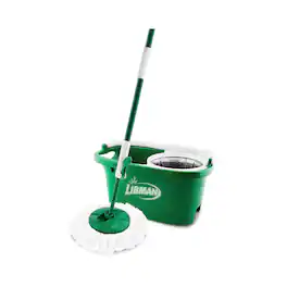 Libman - Tornado Microfiber Spin Mop & Bucket, (1283001) - Green/White