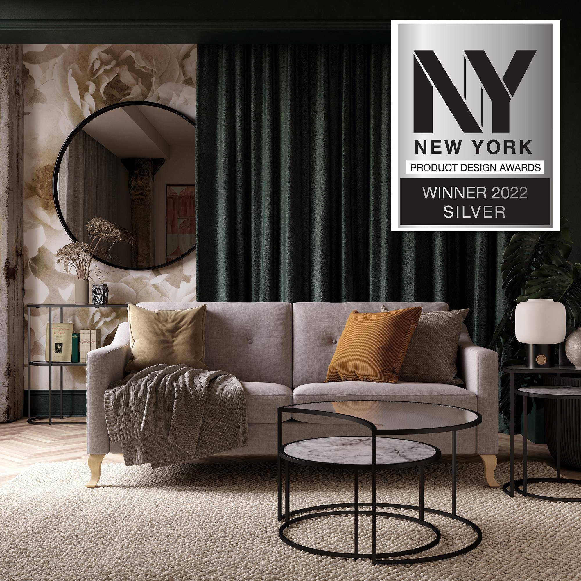 NY NEW YORK PRODUCT DESIGN AWARDS WINNER 2022 SILVER