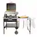 Alt View 16. Cuisinart - Prep 'n Cook Outdoor Table & Grill Stand - Black.