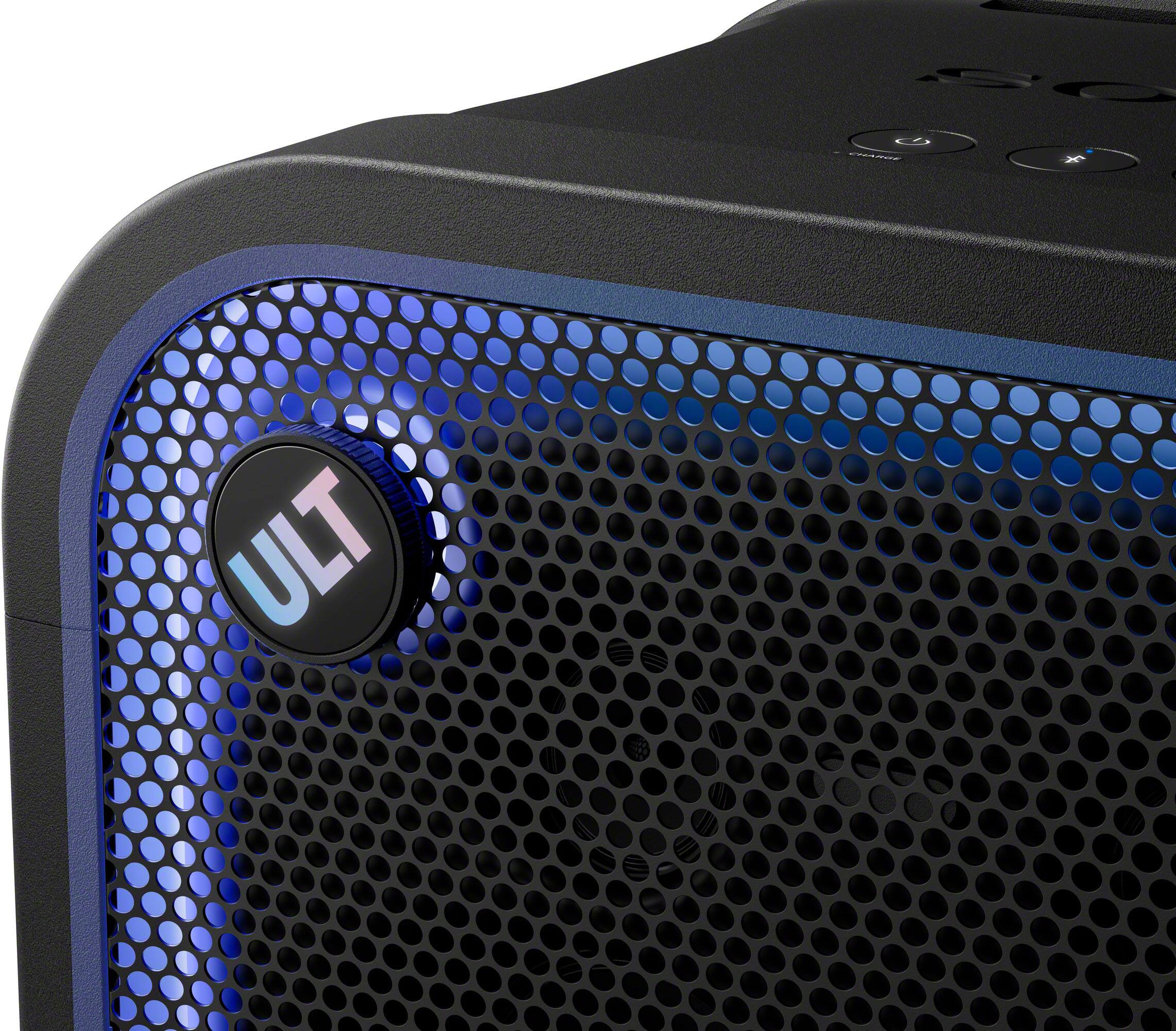 Alt View 7. Sony - ULT TOWER 7 Wireless Party Speaker with XLR/RCA Inputs - Black.