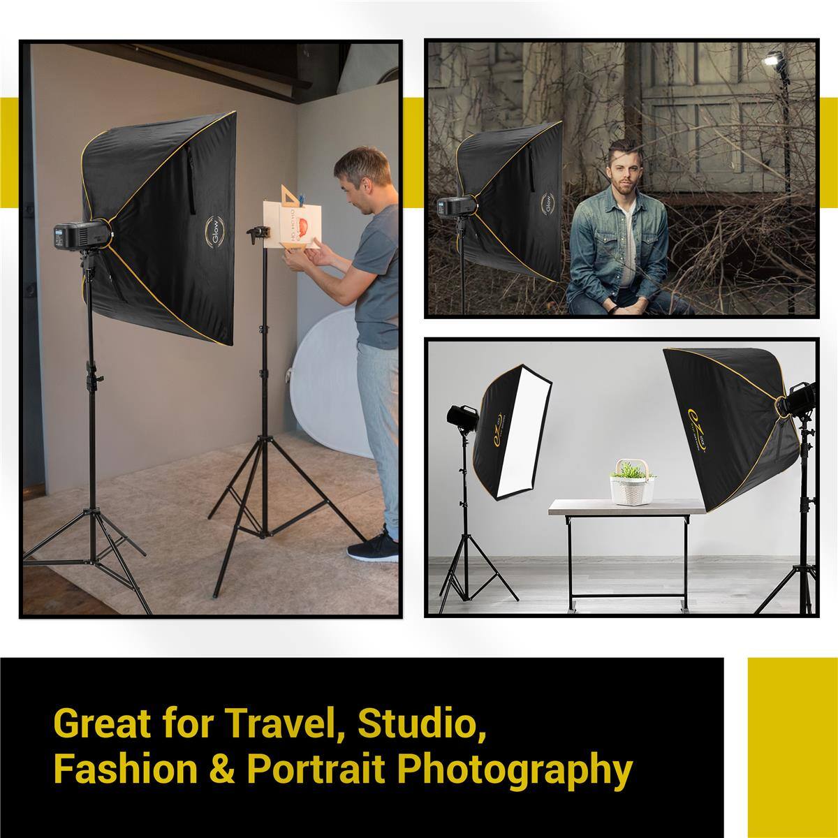 Great for Travel, Studio, Fashion & Portrait Photography