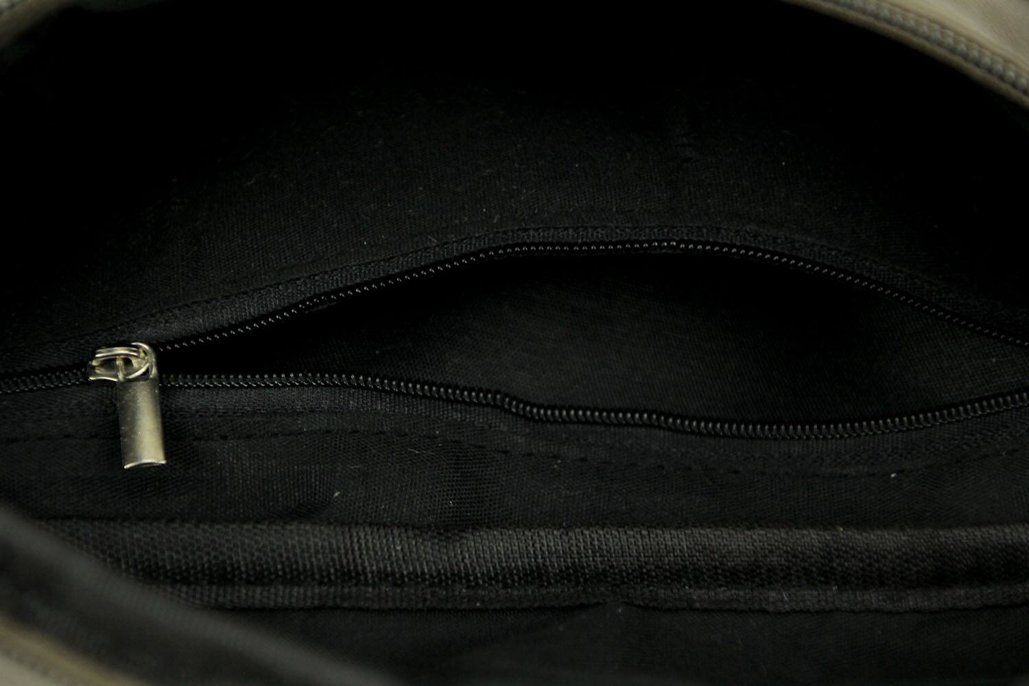 Alt View 2. Sleepyville Critters - Grey Vinyl Sloth Face Adjustable Fanny Pack - Gray.
