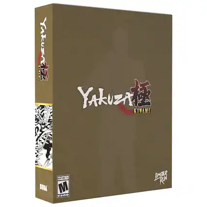 Yakuza Kiwami
Mature 17+
ESRB
Limited Run - M (Mature 17+)