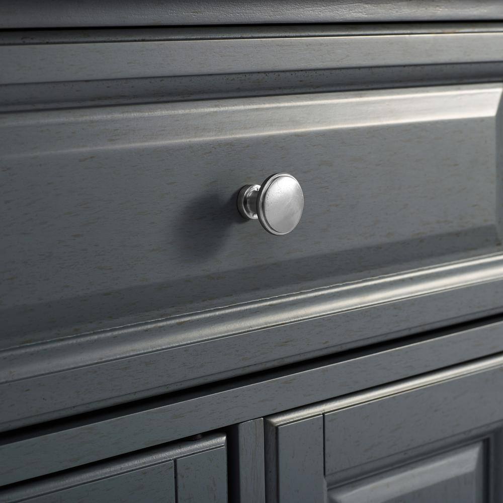 Alt View 9. Crosley Furniture - Avery Kitchen Island - Distressed Gray.