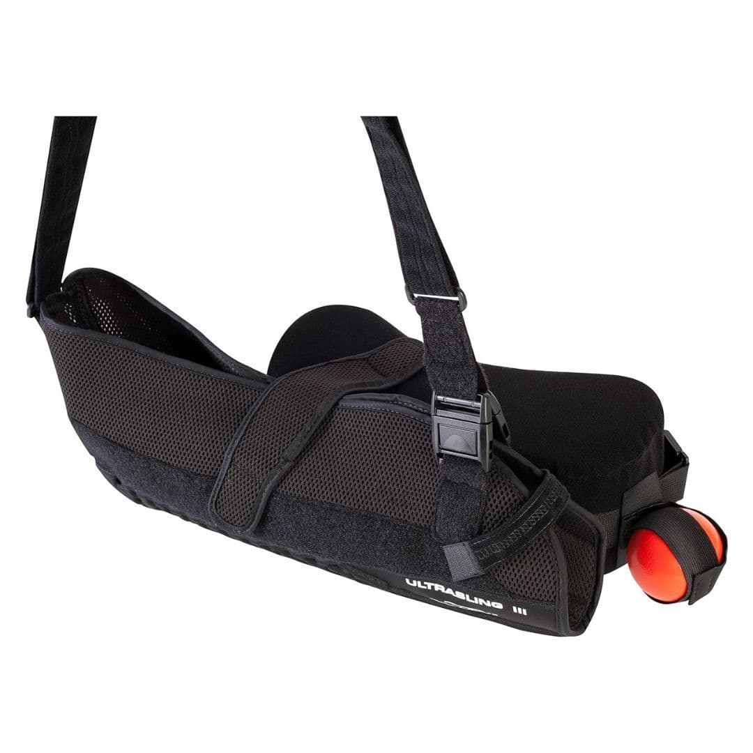 DonJoy - UltraSling III Large Size Shoulder Support Sling with Padded Straps - Black
