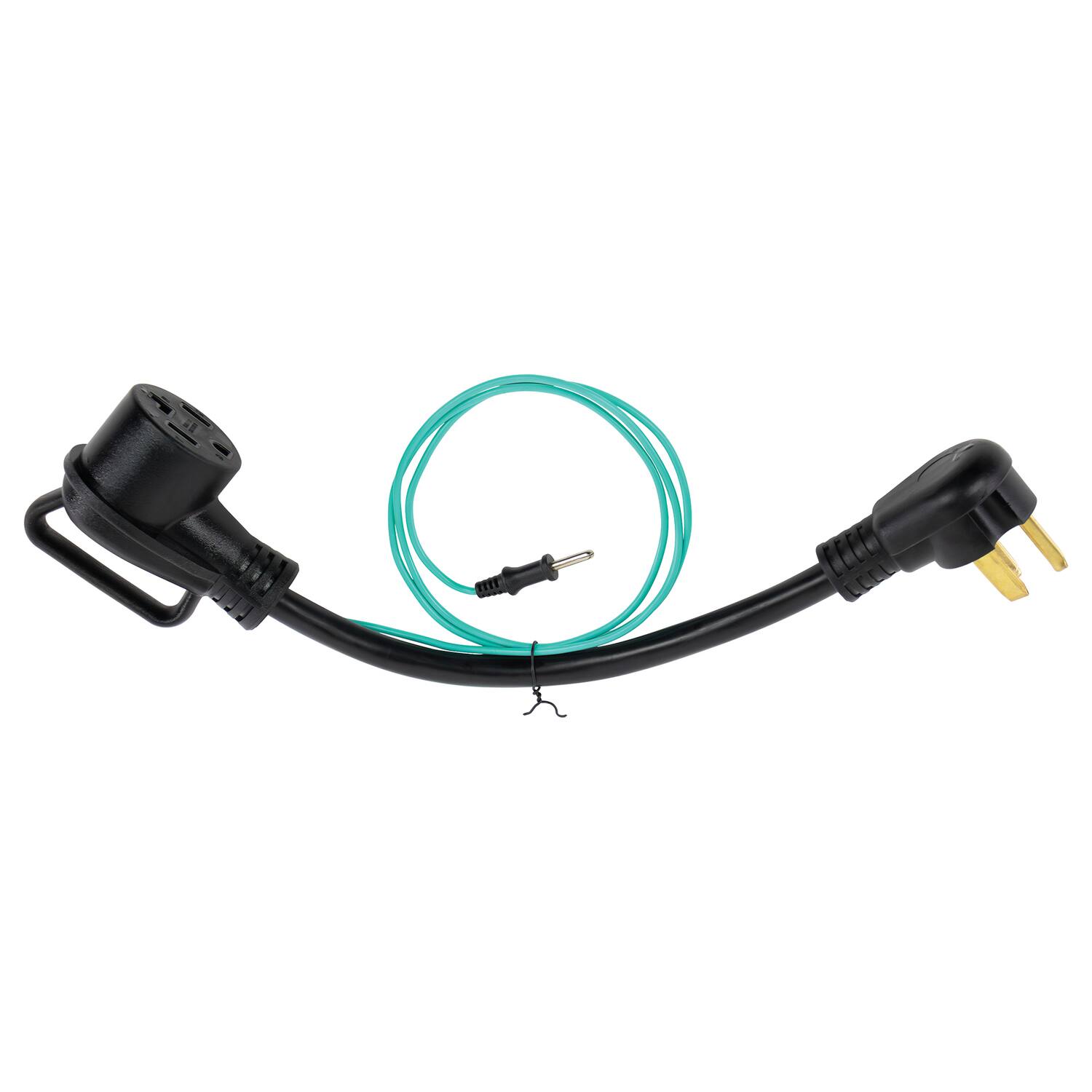 Alt View 9. Certified Appliance Accessories - 3-Prong to 4-Prong Dryer Cord Adapter with Ground Wire.