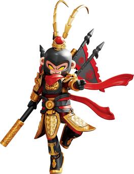 PopMarket - Blokees - Herospire - Armor Version - 28: Sun Wukong 2.0 (Battle Suit) Model Kit - COLLECTIBLES - Multicolor