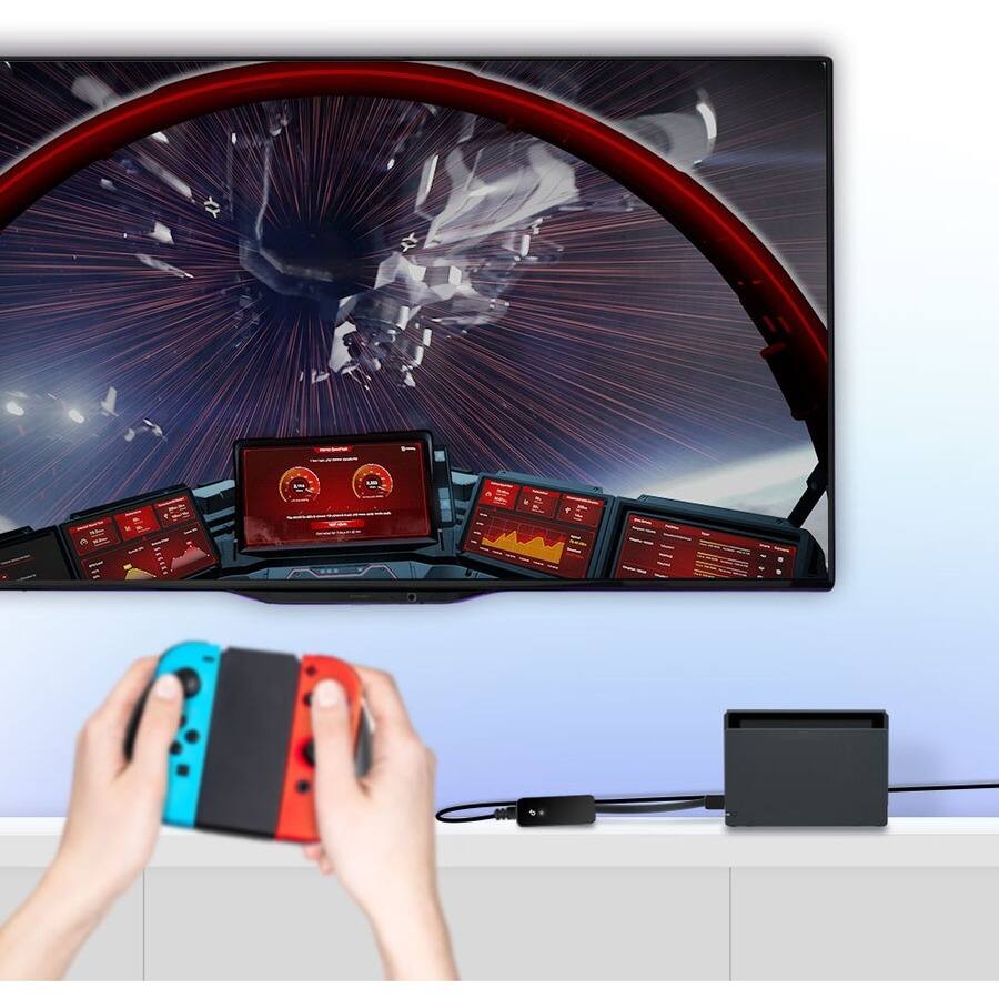 Alt View 4. TP-Link - TP-Link UE306 - Foldable USB 3.0 to Gigabit Ethernet LAN Network Adapter - Supports Nintendo Switch, Windows, Linux - Black.