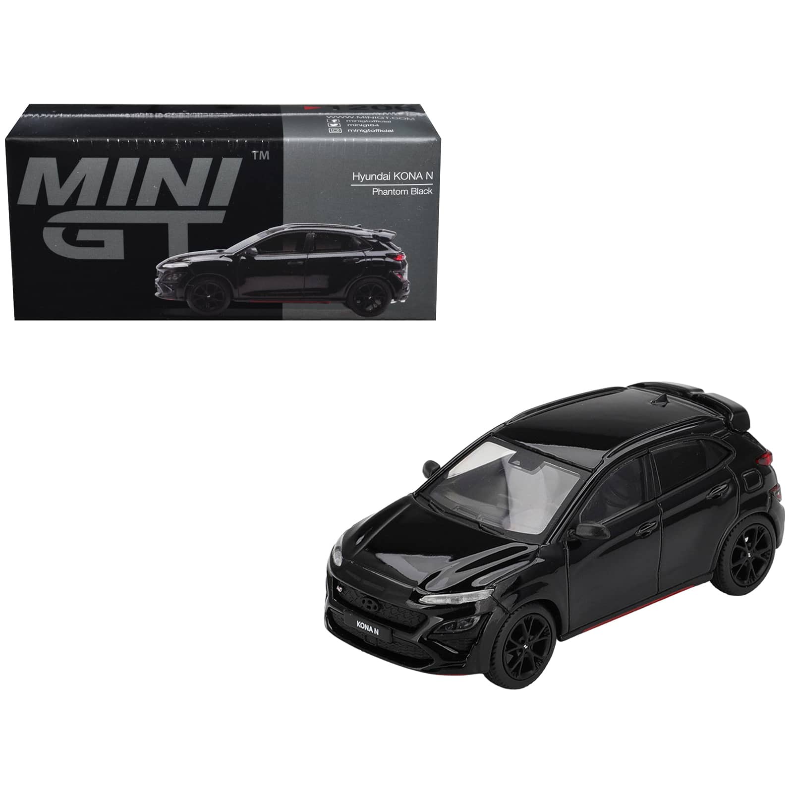 True Scale Miniatures - Hyundai Kona N Phantom Black Limited Edition 1/64 Diecast Model Car by Mini GT price history on PriceWatchPro